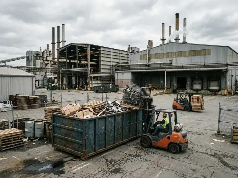 industrial-factory-scrap-conta-003 — frequently asked questions, Cheap Roll-off Dumpster Rentals in Hazleton, PA